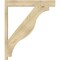 Ekena Millwork Funston Block Rough Sawn Outlooker, Douglas Fir, 6"W x 34"D x 40"H OUT06X34X40FST05RDF - alternate 3